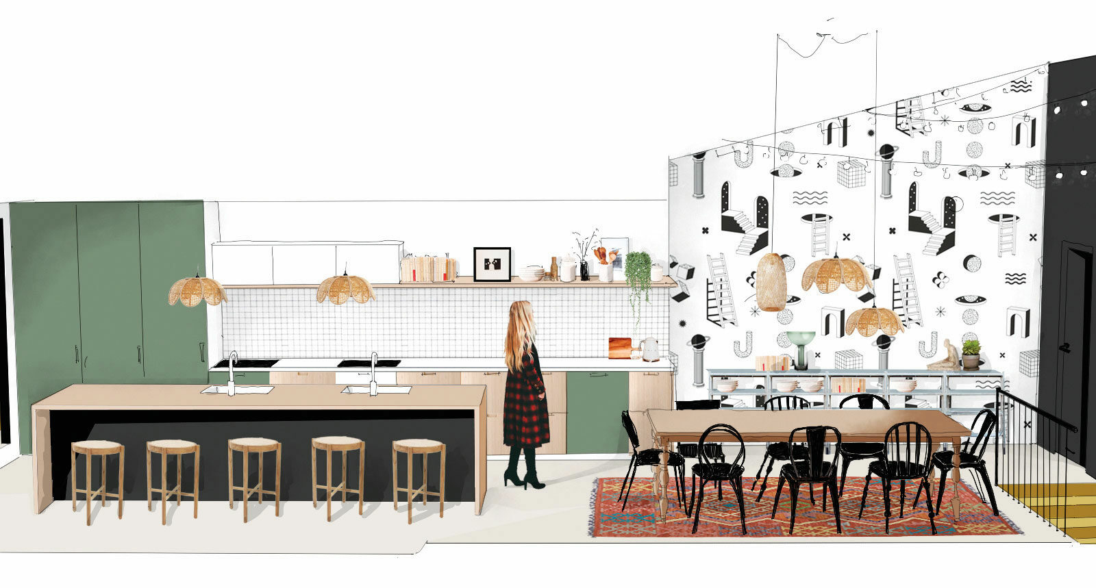 Maison transformée en Coliving de 10 chambres à Asnières-Sur-Seine (92) — vue 09